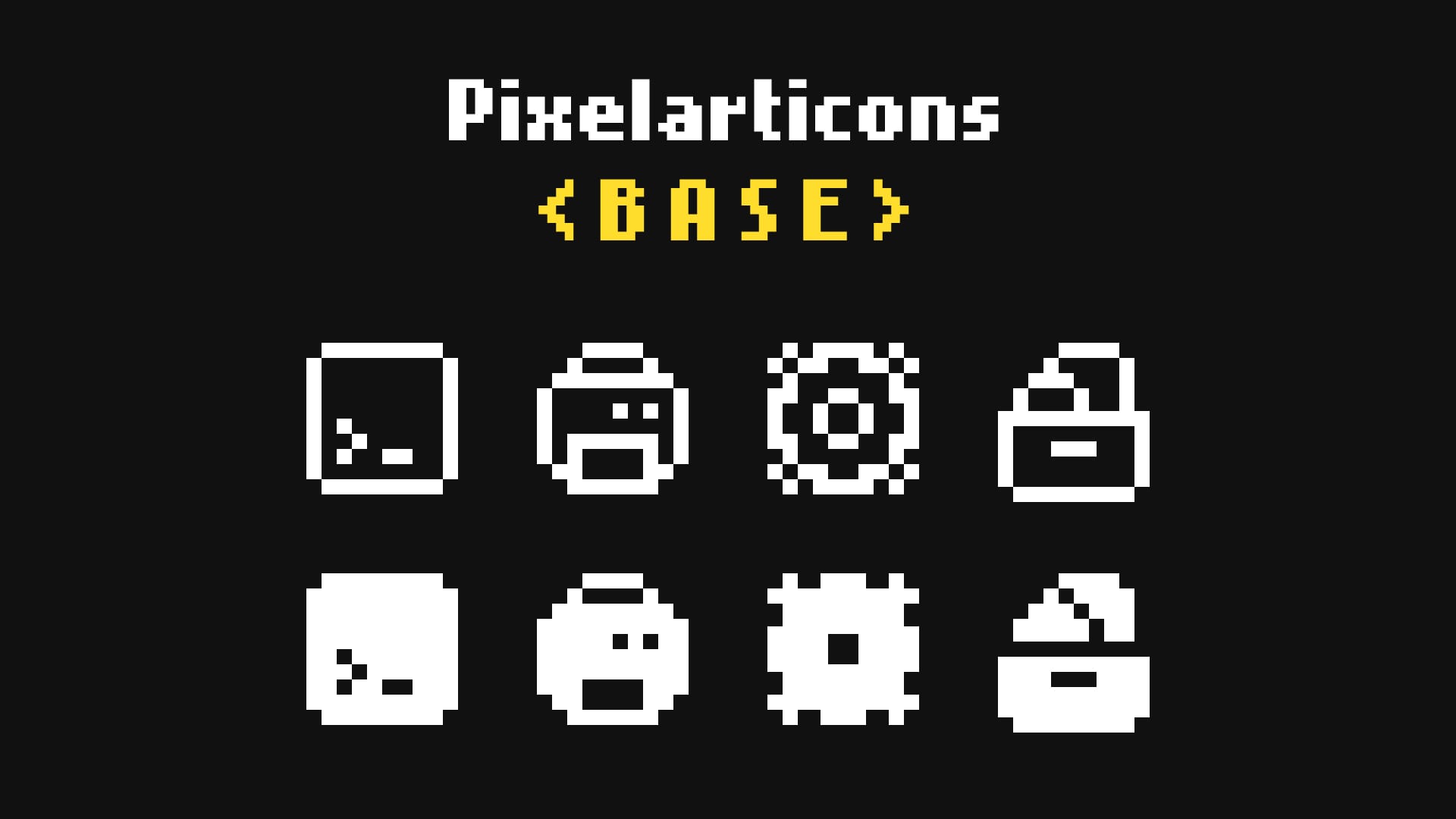 Pixelarticons Base cover