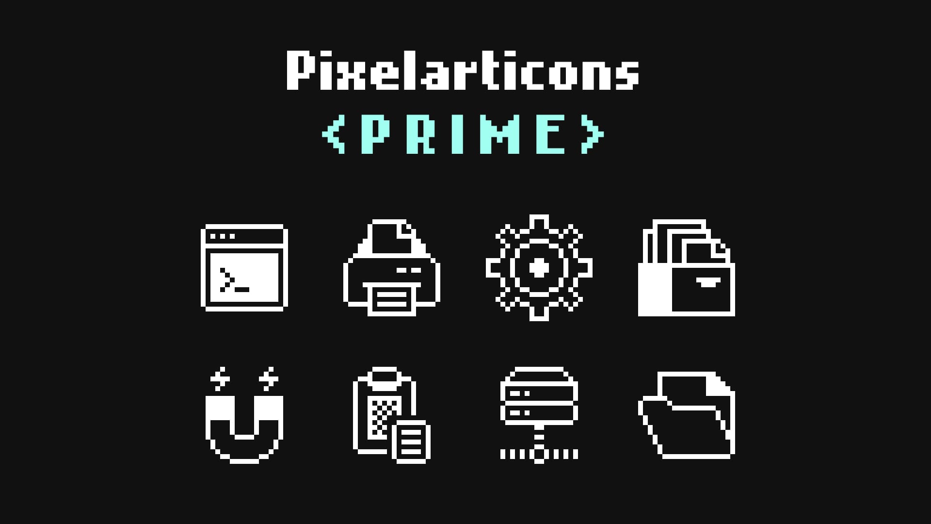 Pixelarticons Prime cover